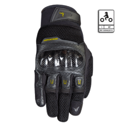 Γάντια Nordcode Air Tech CE EN 13594 μαύρο-fluo