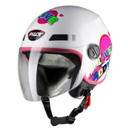 Κράνος Pilot Fazer Junior ECE22.06 ροζ