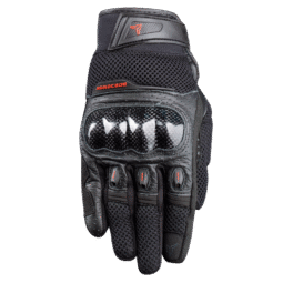 Γάντια Nordcode Air Tech-r EN 13594 μαύρο-κόκκινο+δερμα
