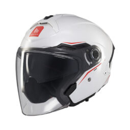 Κράνος MT Cosmo SV S ECE22.06 άσπρο gloss A0