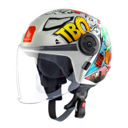 Κράνος MT Lite TBO Junior ECE 22.06 A0 άσπρο gloss