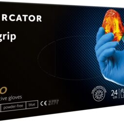 ΓΑΝΤΙΑ ΝΙΤΡΙΛΙΟΥ MERCATOR GOGRIP ΣΕ ΜΠΛΕ ΧΡΩΜΑ SMALL (S) ΑΜΙΟ - 50 ΤΕΜ.